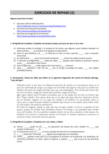 EJERCICIOS DE REPASO (1) - Unileon.es