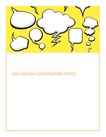 150 ENGLISH CONVERSATION TOPICS - Lemon Grad