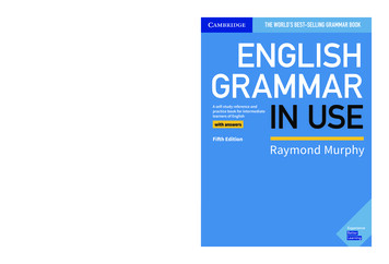 English Grammar In Use - Fifth Edition