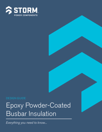 DESIGN GUIDE Epoxy Powder-Coated Busbar Insulation