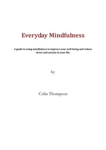 Everyday Mindfulness - Still Mind