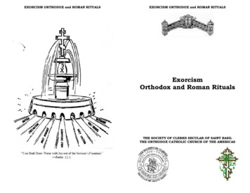 Exorcism Orthodox And Roman Rituals - WordPress 