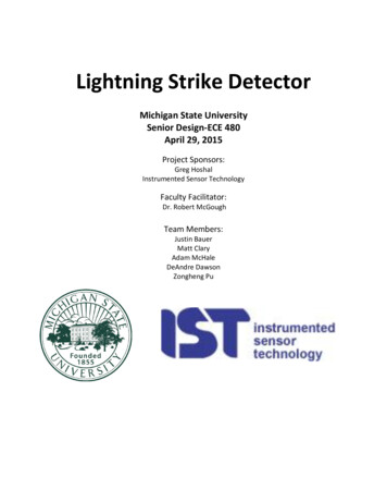 Lightning Strike Detector - Michigan State University