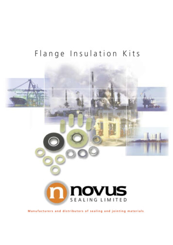 Flange Insulation Kits - Novus