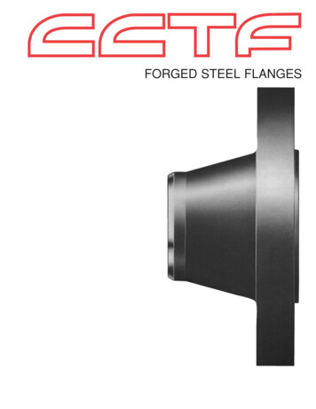 FORGED STEEL FLANGES - CCTF