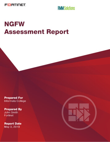 NGFW Assessment Report