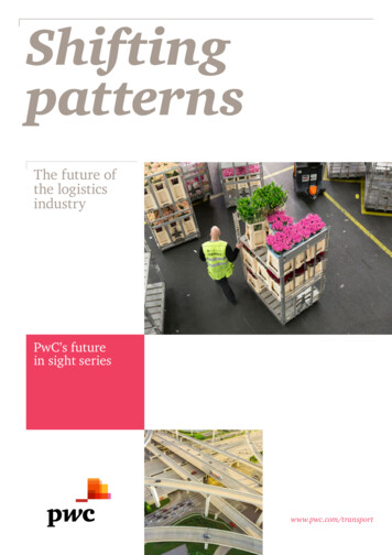 Shifting Patterns: The Future Of The Logistics Industry