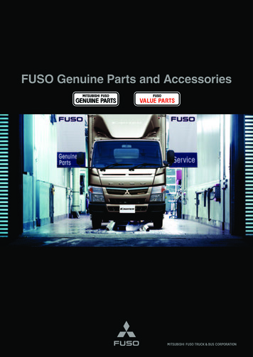 FUSO Genuine Parts And Accessories