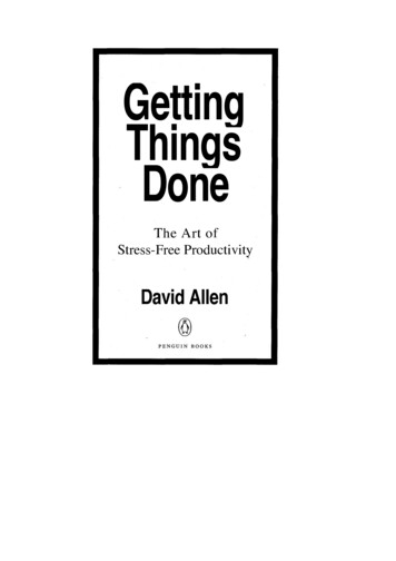 Getting Things Done - Theedge.solutions