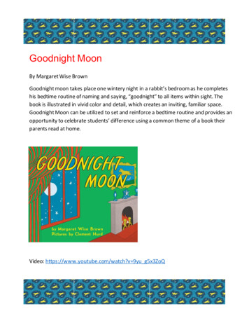 Goodnight Moon - Memphis.edu