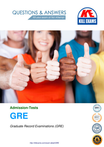 GRE Exam Dumps With Real Exam Questions