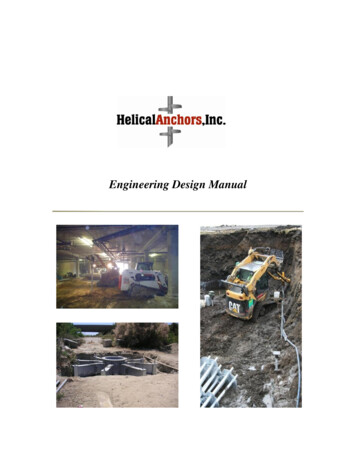 Engineering Design Manual - Helical Anchors Inc