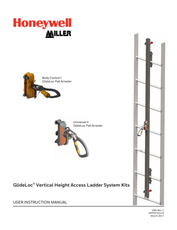 GlideLoc Vertical Height Access Ladder System Kits