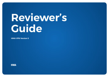 Reviewer’s Guide