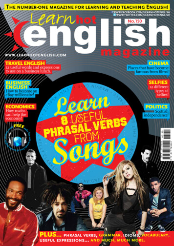 The Number-one Magazine For Learning And Teaching English!