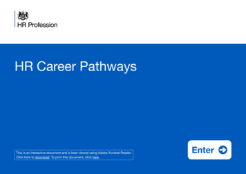 HR Career Pathways - GOV.UK
