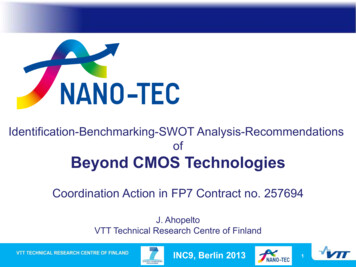 Identification-Benchmarking-SWOT Analysis-Recommendations .