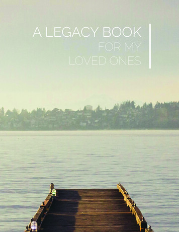 A LEGACY BOOK - Inheritance Of Hope