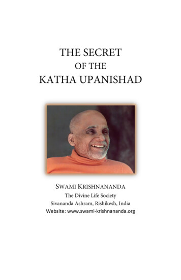 Katha Upanishad Copy - SriMatham