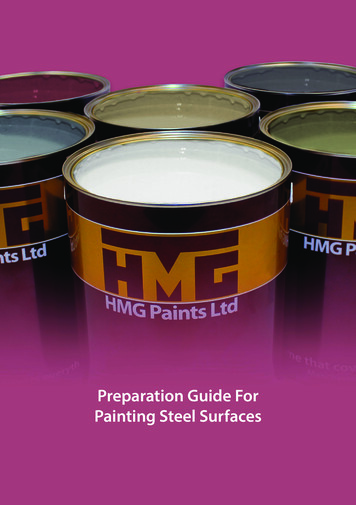 Preparation Guide For Painting Steel Surfaces