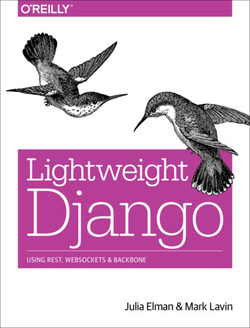 Lightweight Django - Doc.lagout 