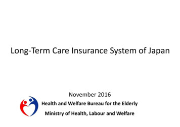 Long-term Care Insurance System Of Japan（English）