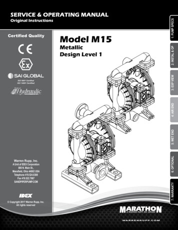 Certified Quality Model M15 - Sp.salesmrc 