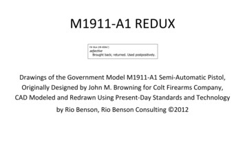 M1911-A1 REDUX ASSEMBLY - Sheet