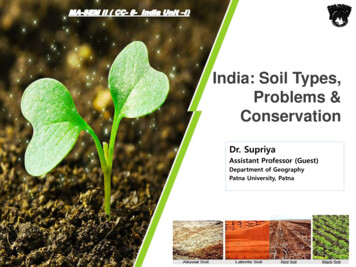 India: Soil Types, Problems & Conservation