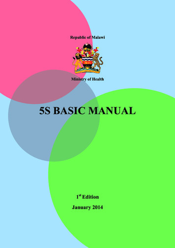 5S Basic Manual - JICA