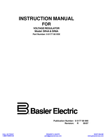 SR4A Instruction Manual