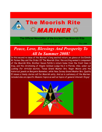 The Moorish Rite