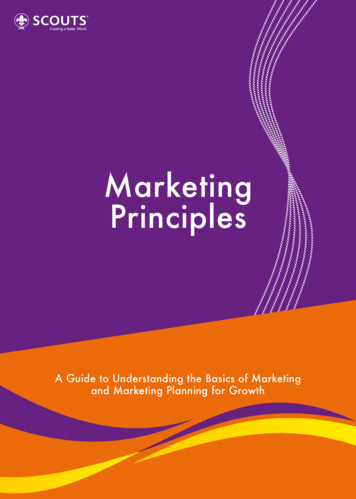 Marketing Principles - Scout