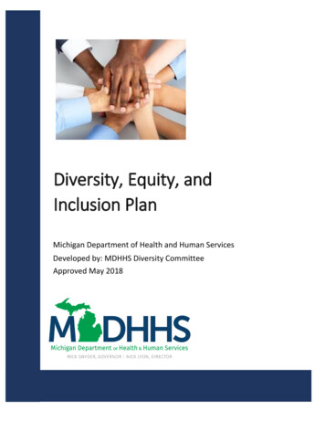Diversity, Inclusion And Equity Proposal