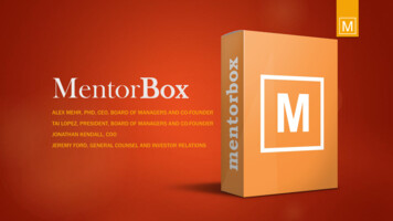 MentorBox - WordPress 