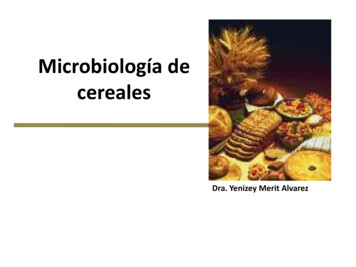 Microbiología De Cereales