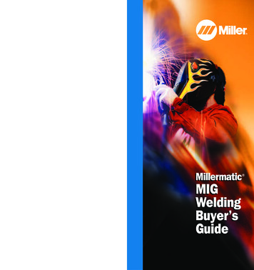 Millermatic MIG Welding Buyer’s Guide