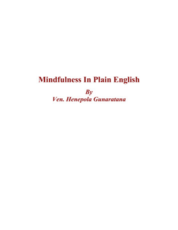 Mindfulness In Plain English - A Handful Of Leaves