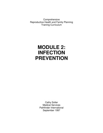 MODULE 2: INFECTION PREVENTION - Pathfinder International
