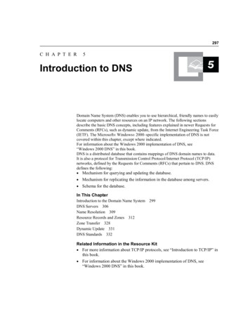 Introduction To DNS - Rutgers University