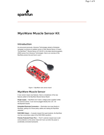 MyoWare Muscle Sensor Kit - Digi-Key