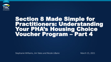 Section 8 Made Simple For Practitioners: Understanding .