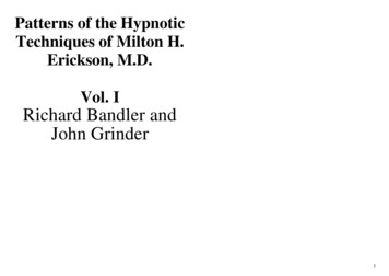 Richard Bandler And John Grinder - Patterns Of The Hypnoti 