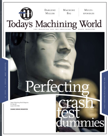 Perfecting - Today’s Machining World