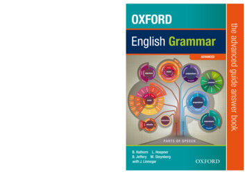 OXFORD English Grammar OXFORD