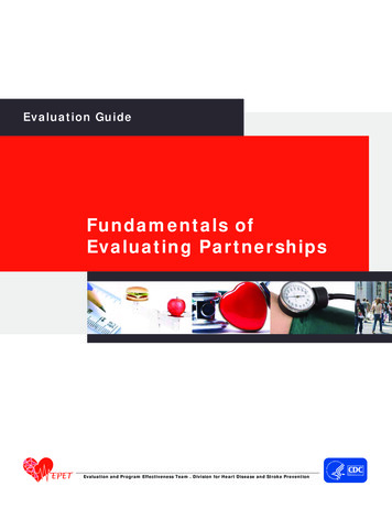 Fundementals Of Evaluating Partnerships Guide