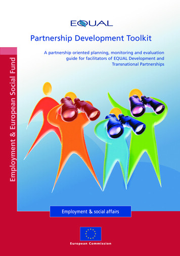 Partnership Development Toolkit - Europa