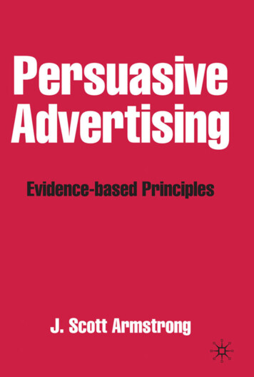 Persuasive Advertising - WordPress 