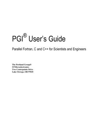 PGI User S Guide - Astronomy