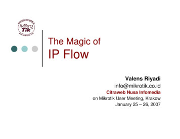 The Magic Of IP Flow - MUM